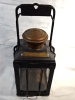Old metal oil lamp Luchaire Paris PO IVRY 32,50 cm Öllampe Lampe