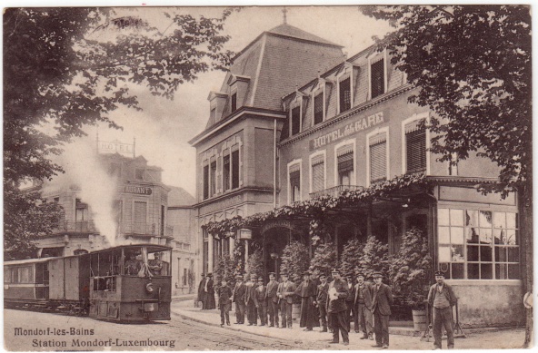 Mondorf Les Bains Station Bellwald Gare Luxemburg