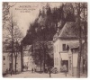 Larochette Fels Ruines Gare vue prise de la Bleich Bahnhof 1914