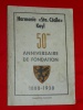 Kayl Harmonie Ste. Ccile Luxembourg 1888 1938 50 Anniversaire