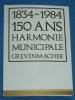 Grevenmacher Harmonie Municipale 150 Ans 1834 1984 Livre dOr Lu