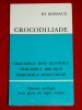 Crocodiliade Ry Boissaux 1973 Crocodile dieu gyptien biblique d