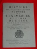 Histoire ecclsiatique civile Luxembourg comt Chiny Bertholet