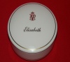 Porcelain box Princess Elisabeth King Philippe Belgium Boch 2001