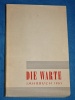 Die Warte Jahrbuch 1951 Luxembourg Maxence van der Meersch