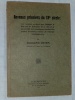 Revenus princiers XVe sicle E. Oster 1917 Luxembourg Philippe r