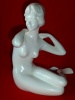 Female nude Cortendorf ceramic figure no. 1301 1950s 60s Germany